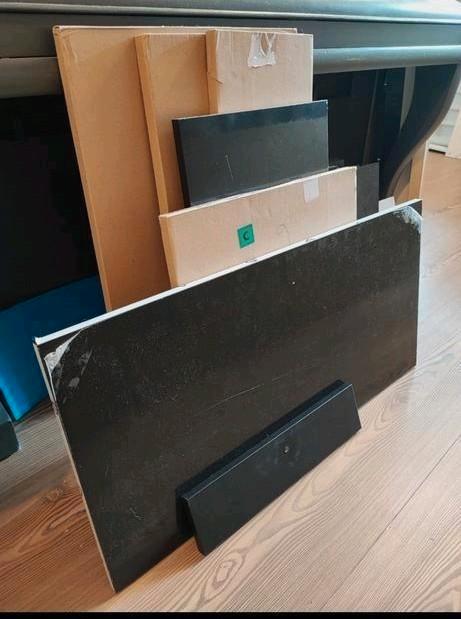 IKEA NICKEBO black mat lade front, deuren (6 st, var types), Huis en Inrichting, Keuken | Keukenelementen, Zo goed als nieuw, Minder dan 100 cm