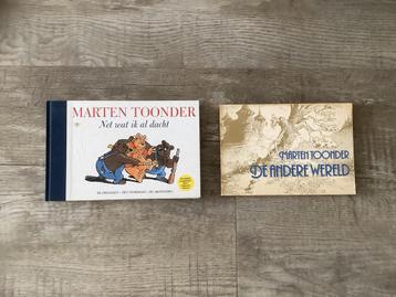 Marten Toonder, 2x Boek, Net wat ik dacht + de andere wereld beschikbaar voor biedingen