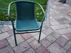 Tuinstoelen groen. Mancave. Drankhok. Keet, Tuin en Terras, Ophalen, Gebruikt, Metaal, Stapelbaar