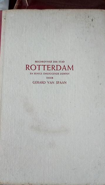 Beschrijvinge der stad Rotterdam beschikbaar voor biedingen