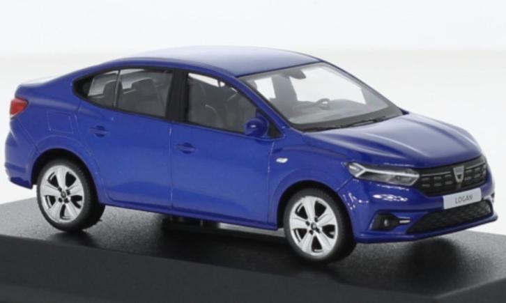 Dacia Logan 2021 IJzer Blauw Schaal 1/43 Norev 509042, Hobby en Vrije tijd, Modelauto's | 1:43, Nieuw, Auto, Norev, Ophalen of Verzenden