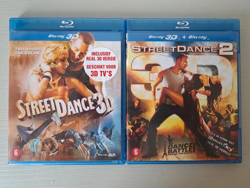 Street dance 1 + 2 3D Blu-ray, Cd's en Dvd's, Blu-ray, Zo goed als nieuw, 3D, Ophalen of Verzenden