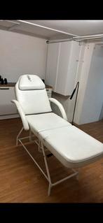 Behandelbank / Massagebank - Wit, Huis en Inrichting, Slaapkamer | Slaapbanken, Ophalen, Gebruikt, Wit, 190 cm of minder