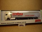 AWM 1:87, DAF XF 105-SSC Gordijn-Oplegger, OVP, Zie Foto`s, Ophalen of Verzenden, Zo goed als nieuw, Bus of Vrachtwagen, AWM