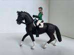 Schleich springruiter met paard 42358, Paard, Ophalen of Verzenden, Zo goed als nieuw, Beeldje of Figuurtje