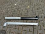 CV toe en afvoer buis rond 80, 30 tot 80 cm, Cv-ketel of Combi-ketel, Minder dan 60 cm, Ophalen of Verzenden