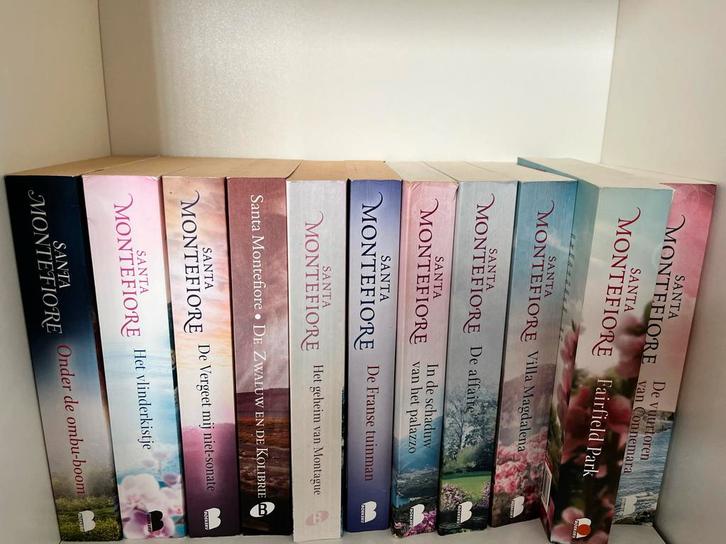 Santa Montefiore - 11 Boeken  2€ per boek, Boeken, Romans, Zo goed als nieuw, Nederland, Ophalen of Verzenden