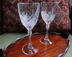 Kristal wijnglas zware kwaliteit hoge geslepen Miekje, Ophalen of Verzenden