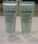 2x Nieuw Elemis Pro-Collagen Night creme, nachtcreme, Ophalen of Verzenden, Nieuw, Gehele gezicht, Verzorging
