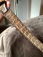 Croco Riem Riccamente Milano, 95, Cappuccino Taupe, Kleding | Heren, Riemen en Ceinturen, Echt leder, Ophalen of Verzenden, Riccamente Milano