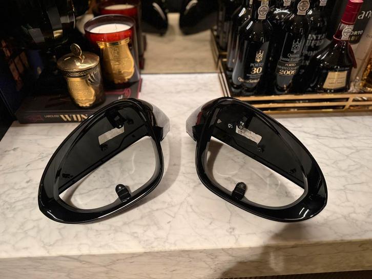 Porsche Cayenne 2025 Spiegels - Mythosschwartz, Auto-onderdelen, Spiegels, Porsche, Gebruikt, Ophalen of Verzenden