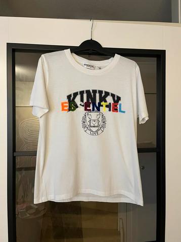 ESSENTIEL ANTWERP t shirt wit met letters mt38/40 beschikbaar voor biedingen