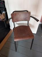 Vintage schoolstoel, Huis en Inrichting, Stoelen, Ophalen, Zo goed als nieuw, Eén