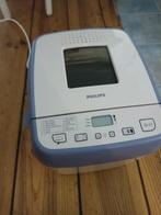 Philips broodbakmachine, Witgoed en Apparatuur, Broodbakmachines, 400 tot 800 gram deeg, Ophalen, Gebruikt, Met timer