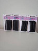 Zenner Haar Elastiekjes Metaalvrij - 36 stuks, Ophalen of Verzenden, Nieuw, Zwart, Toebehoren