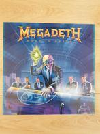 Megadeth - Rust in peace lp vinyl thrash rock Mustaine, Cd's en Dvd's, Vinyl | Hardrock en Metal, Ophalen of Verzenden, Gebruikt