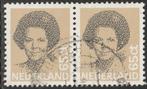 Nederland 1981 1237 Beatrix 65c-paar, Gest, Postzegels en Munten, Ophalen of Verzenden, Na 1940, Gestempeld