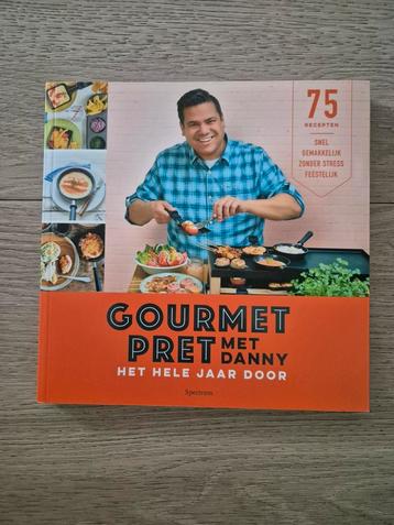 Kookboek Gourmetpret met Dannyhet hele jaar door
 beschikbaar voor biedingen