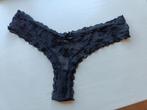 Kanten string, Verzenden, Zwart, String
