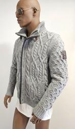 PME Legend warm gevoerd en gebreid deels wollen vest (L)