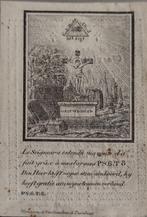 gertrui melzen-wouters-weurt 1759-1837, Verzamelen, Bidprentjes en Rouwkaarten, Ophalen of Verzenden
