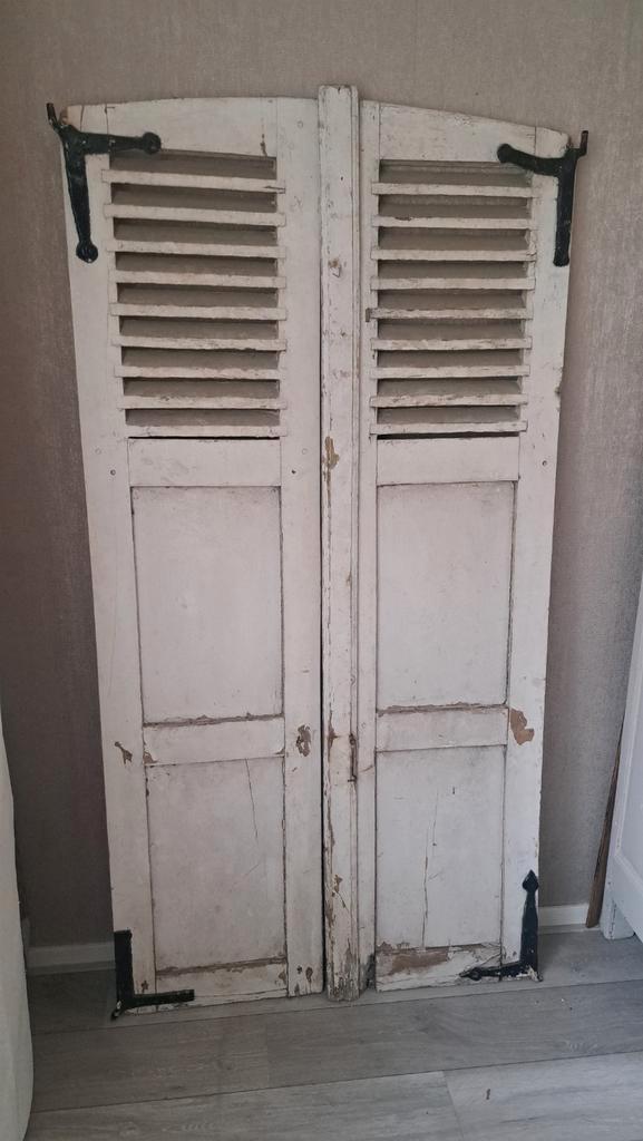 Oude Louvre Deuren + Krans (Gratis), Antiek en Kunst, Antiek | Overige Antiek, Ophalen