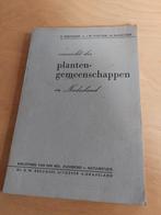Overzicht plantengemeenschappen in Nederland 1942, Boeken, Gelezen, Ophalen of Verzenden, Bloemen, Planten en Bomen