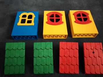 Fabuland lego ramen en dakdelen beschikbaar voor biedingen