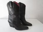 Bronx cowboylaarzen met hoge hak, maat 39, Kleding | Dames, Schoenen, Ophalen of Verzenden, Gedragen, Zwart
