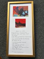 Karen Molleman: Gedicht & Kunstwerk, Antiek en Kunst, Ophalen of Verzenden