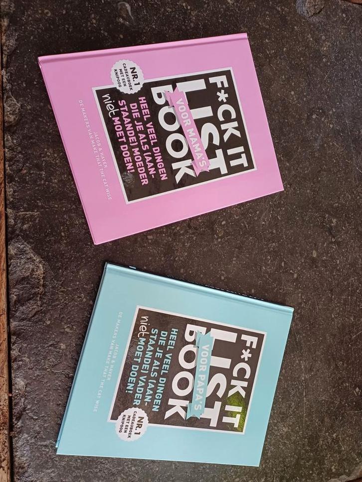 F*ck It List Boeken voor Mama & Papa, Boeken, Humor, Nieuw, Anekdotes en Observaties, Ophalen of Verzenden