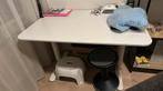 Zit sta bureau elektrisch Ikea 160x80, Huis en Inrichting, Bureaus, Ophalen, Zo goed als nieuw