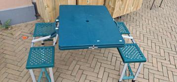 opvouwbare picknick tafel beschikbaar voor biedingen
