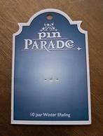 Efteling kaartje voor pin 10 jaar Winter Efteling, Verzamelen, Efteling, Ophalen of Verzenden, Gebruikt, Button of Speldje
