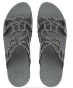 Fitflop aparte slippers donkergrijs maat 40, Kleding | Dames, Schoenen, Grijs, Ophalen of Verzenden, Zo goed als nieuw