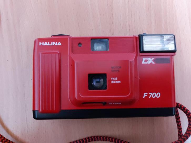Halina DX F700 camera, Audio, Tv en Foto, Fotocamera's Analoog, Zo goed als nieuw, Compact, Overige Merken, Verzenden