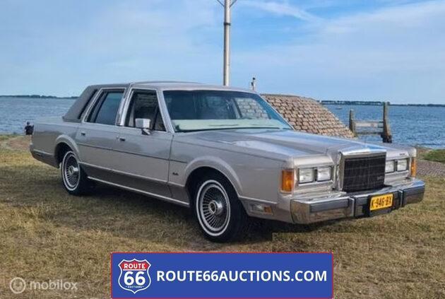Lincoln Towncar | 1989 | Route 66 Auctions, Auto's, Oldtimers, Bedrijf, Te koop, Lincoln, Benzine, Overige carrosserieën, Handgeschakeld