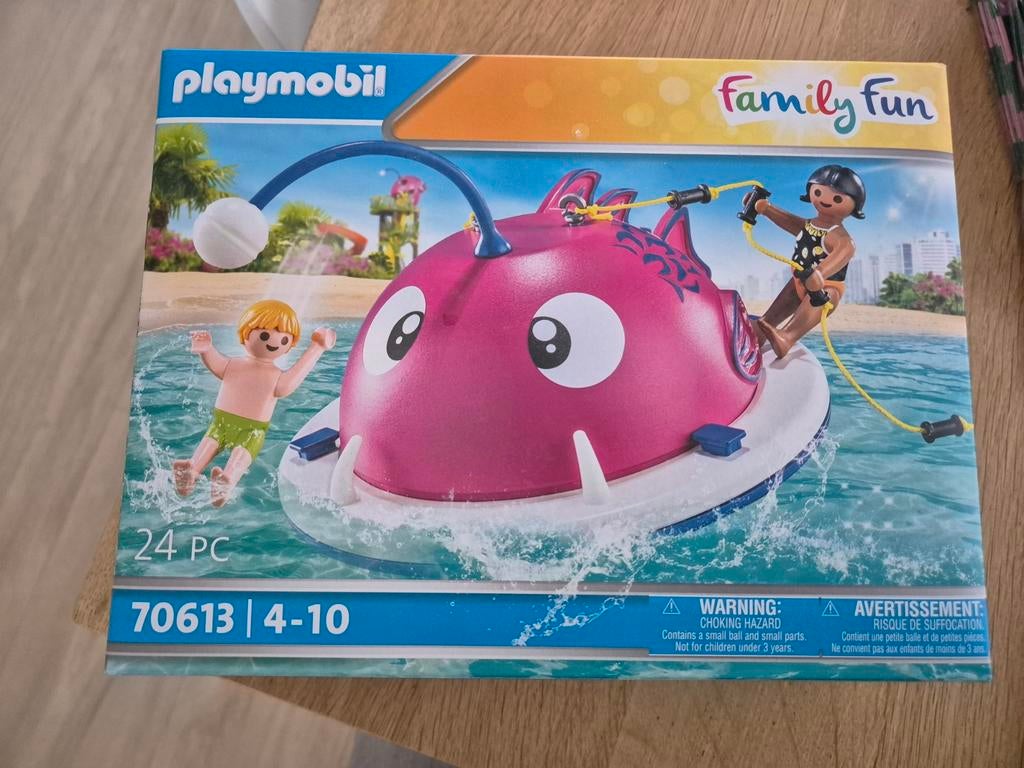 Playmobil familie fun zwemeiland nieuw in dichte doos 70613, Ophalen of Verzenden, Nieuw