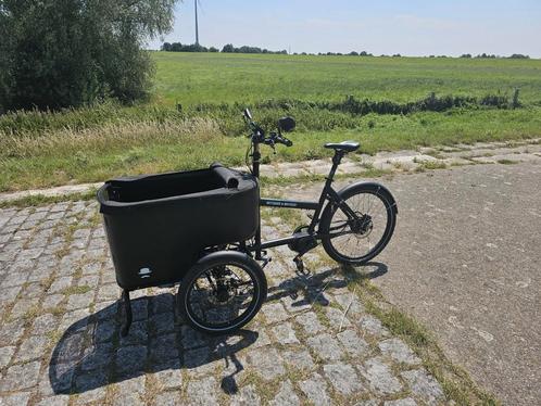 Electrische bakfiets butcher & bicicles, Fietsen en Brommers, Fietsen | Bakfietsen, Zo goed als nieuw, Overige merken, Ophalen