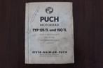 Puch 125TL 150TL motorrad instand haltung handbuch, Ophalen of Verzenden, Overige merken