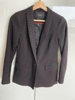 Scotch & Soda zwarte blazer met rode sterren, Jasje, Maat 34 (XS) of kleiner, Ophalen of Verzenden, Scotch & Soda