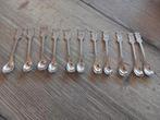 Lepeltjes van de provincies 11x, Ophalen of Verzenden, Rvs of Chroom