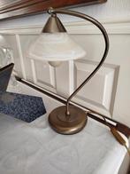 Albast Kap schemerlamp, Klassiek, Ophalen of Verzenden, Zo goed als nieuw, Glas