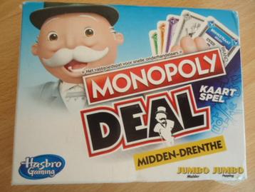 Monopoly Deal Midden Drenthe, speciale uitgave. Nieuw spel beschikbaar voor biedingen