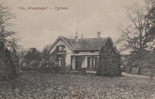 Eerbeek, Villa Welgelegen. Gemeente Brummen, Verzamelen, Ansichtkaarten | Nederland, Gelopen, Gelderland, 1920 tot 1940, Verzenden