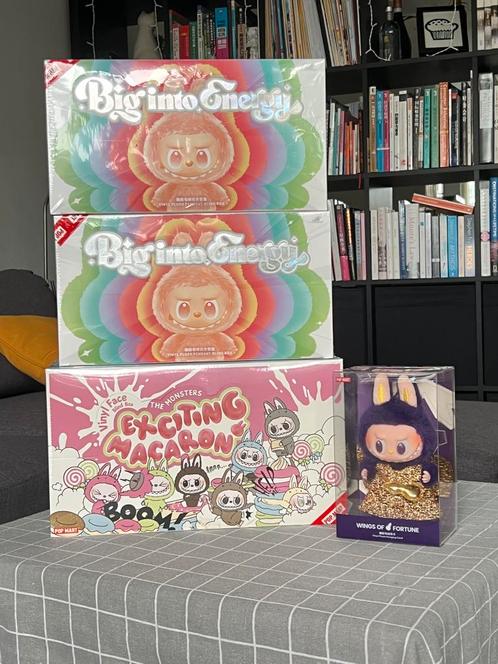 Originele Labubu Big Into Energy Popmart, Verzamelen, Poppetjes en Figuurtjes, Nieuw, Ophalen of Verzenden