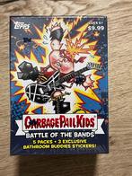 Garbage Pail Kids Battle of the Bands sealed Blaster Box, Ophalen of Verzenden, Nieuw, Stickers en Plaatjes