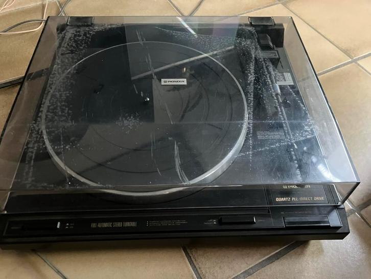 Pioneer Platenspeler PL-970 met versterker en Bose boxen, Audio, Tv en Foto, Versterkers en Receivers, Gebruikt, Stereo, Minder dan 60 watt