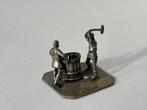Zilveren miniatuur Tonnenmakers, Antiek en Kunst, Ophalen of Verzenden, Zilver