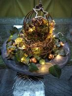 Mooie kerstkrans met bal en decoratie en licht, Ophalen, Nieuw